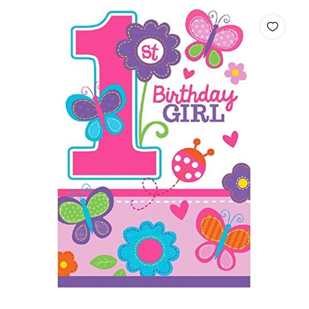 COPY - 1st birthday invitations